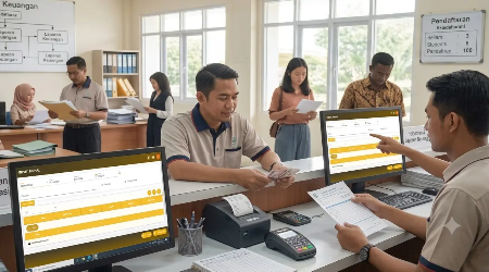 Pembayaran gaji karyawan